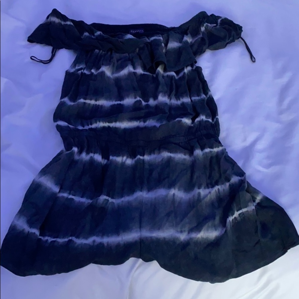 aero off the shoulder romper
